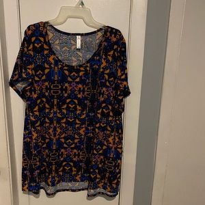 Lularoe top, multi color